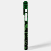 INTRICATE DARK GREEN IRISH SHAMROCKS Case-Mate iPhone CASE (Achterkant / Links)