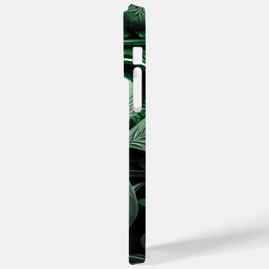 INTRICATE DARK GREEN IRISH SHAMROCKS Case-Mate iPhone CASE (Achterkant / Links)