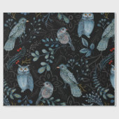 Intricate  floral and paisley  pattern  cadeaupapier (Vlak)