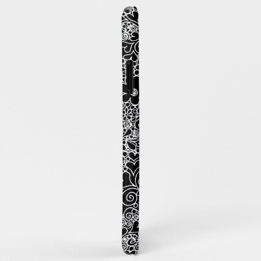Intricate Floral Design iPhone / iPad case (Achterkant/rechts)