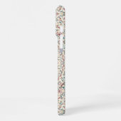 Intricate Geometric Mandala in Teal, Rose, & Sand iPhone Hoesje (Linkerkant)