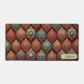 Intricate Geometric Ornament Custom Bureaumat (Voorkant)