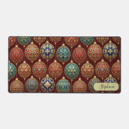 Intricate Geometric Ornament Custom Bureaumat