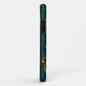 Intricate gouden blauwe boomkikker Case-Mate iPhone case (Achterkant/rechts)