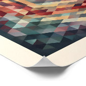 Intricate Math Art: Complex Polygon Tessellation Poster (Hoek)