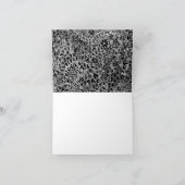 Intricate Minimalist Thank You Card Bedankkaart (Binnen)
