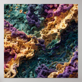 Intricate Seamless Detail: Micro-Graphic Density Poster