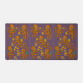 Intricate Steampunk Octopus Industrial Creator Bureaumat (Voorkant)