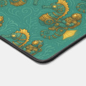 Intricate Steampunk Seahorse Ocean Expedition Bureaumat (Hoek)