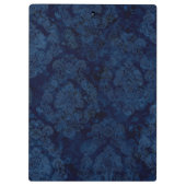 Intricate Teal and Golden  Mask Klembord (Achterkant)