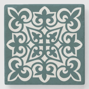 INTRICATE TILE PATROON STENEN ONDERZETTER