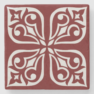 INTRICATE TILE PATROON STENEN ONDERZETTER