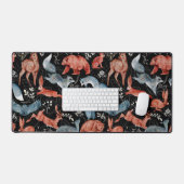  Intricate woodland animals pattern Bureaumat (Keyboard & Muis)