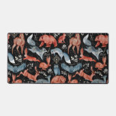  Intricate woodland animals pattern Bureaumat (Voorkant)