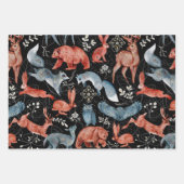  Intricate woodland animals pattern Inpakpapier Vel (Voorkant 2)