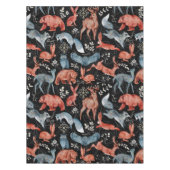  Intricate woodland animals pattern Tafelkleed (Voorkant)