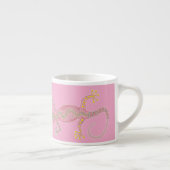 Intricately Detailed Gecko Espresso Mug Espresso Kop (Rechts)