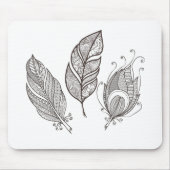 Intriciteit damestuel muismat (Voorkant)