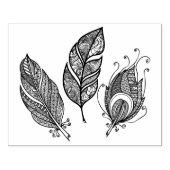 Intriciteit damestuel rubberstempel (Afrduk)