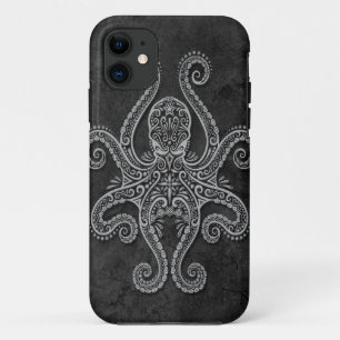 Intriciteit donkersteen octopus Case-Mate iPhone case