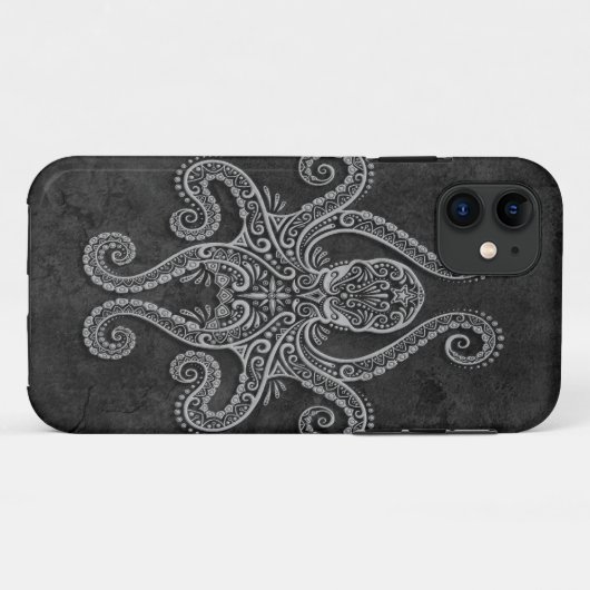 Intriciteit donkersteen octopus Case-Mate iPhone case (Achterkant (horizontaal))