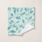 Intriciteit Ivy Botanisch Patroon Bad Handdoek (Wasdoekje)