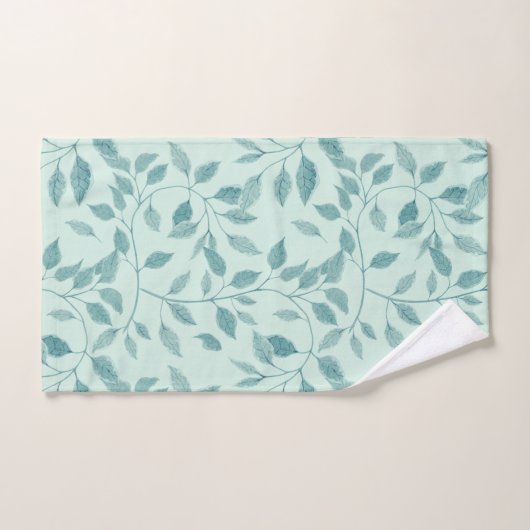 Intriciteit Ivy Botanisch Patroon Bad Handdoek (Handdoek)