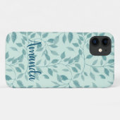 Intriciteit Ivy Botanisch Patroon Case-Mate iPhone Case (Achterkant (horizontaal))