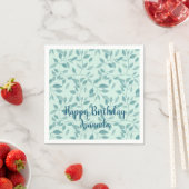 Intriciteit Ivy Botanisch Patroon Servet (Insitu)