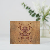 Intriciteit  kikker briefkaart (Staand voorkant)