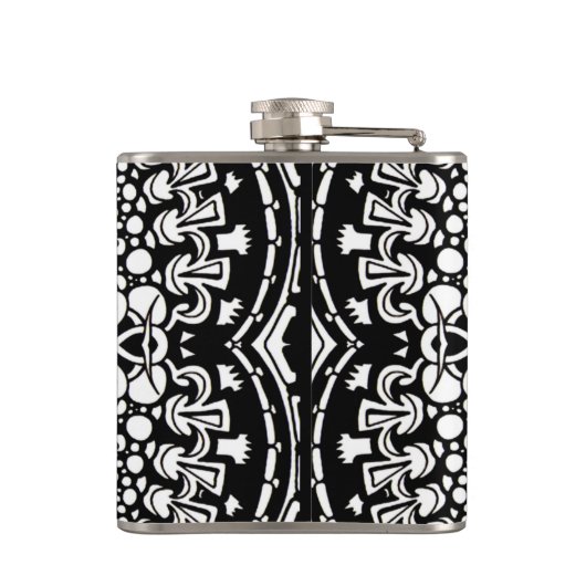 Intriciteitsoverschrijdende geometrie heupfles (Achterkant)