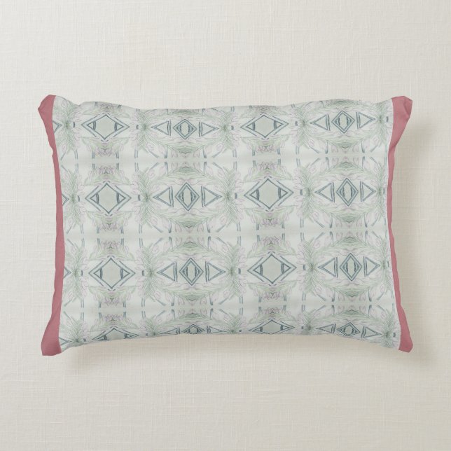 Intrict Blue Accent Kussen (Voorkant)