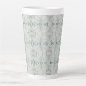 Intrict Blue Latte Mok (Voorkant)