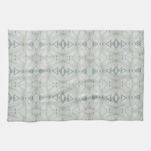 Intrict Blue Theedoek (Horizontaal)