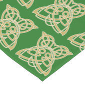 Intrict Gold Celtic Butterfly Pattern Korte Tafelloper (Hoek)