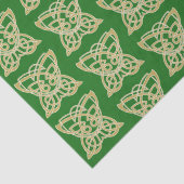Intrict Gold Celtic Butterfly Pattern Tissuepapier (Detail)