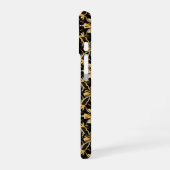 Intrict Gold Pattern iPhone 16 Hoesje (Linkerkant)