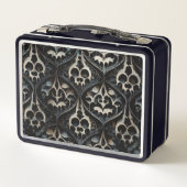Intrict gothic Pattern Lunchbox (Achterkant)