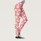 Intrieke Rood Sierhart Tegel Leggings (Rechts)
