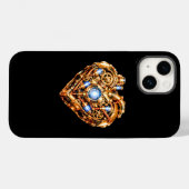 Intrieke Steampunk Mechanische Hart iPhone Hoesje (Achterkant (horizontaal))