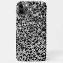 Intrigant iPhone / iPad hoesje met bloemendesign
