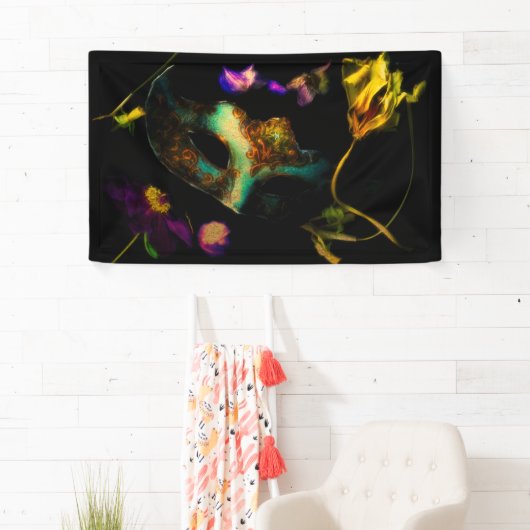 Intrige met een Venetiaans masker Banner (Insitu)