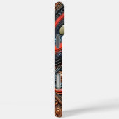 Intrigerend buitenaards ontwerp geïnspireerd door  Case-Mate iPhone case (Achterkant / Rechts)