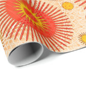 Intrigerend modern abstract design met florale en cadeaupapier (Rol Hoek)
