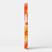 Intrigerend modern abstract design met florale en Case-Mate iPhone case (Achterkant / Rechts)