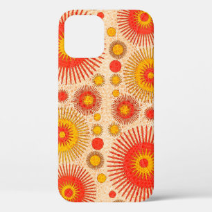 Intrigerend modern abstract design met florale en Case-Mate iPhone case