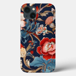 Intrigerend Mooi Bloem Ontwerp iPhone 13 Hoesje