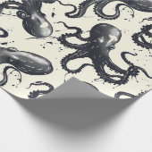 Intrigerend Octopussen Inpakpapier (Hoek)