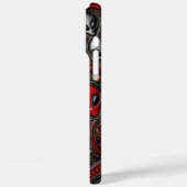 Intrigerende patronen van buitenaards leven en ont Case-Mate iPhone case (Achterkant / Links)