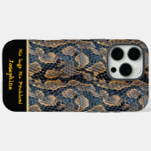 Intrigerende slangenhuidpatronen in natuur Case-Mate iPhone case (Achterkant (horizontaal))